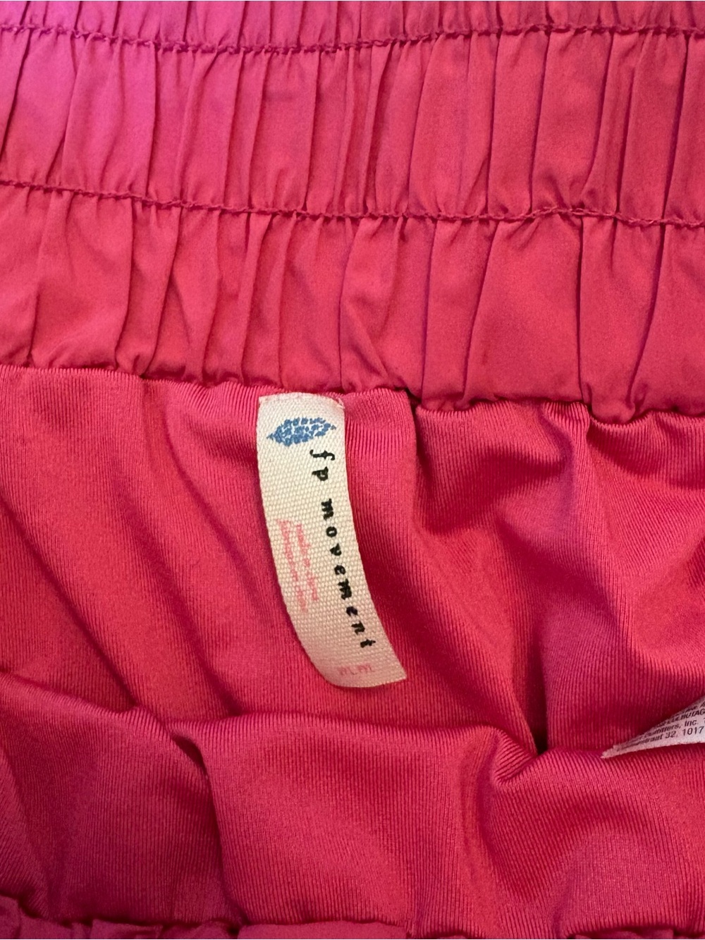 Free People Women’s Active Shorts Pink Size M - Picture 6 of 6